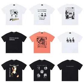 ENFANTS Fashion Printed Short Sleeve T-Shirt-1934  